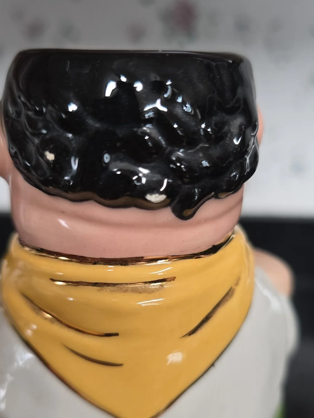 Very Vintage. Ceramic Pirate Wine Decanter